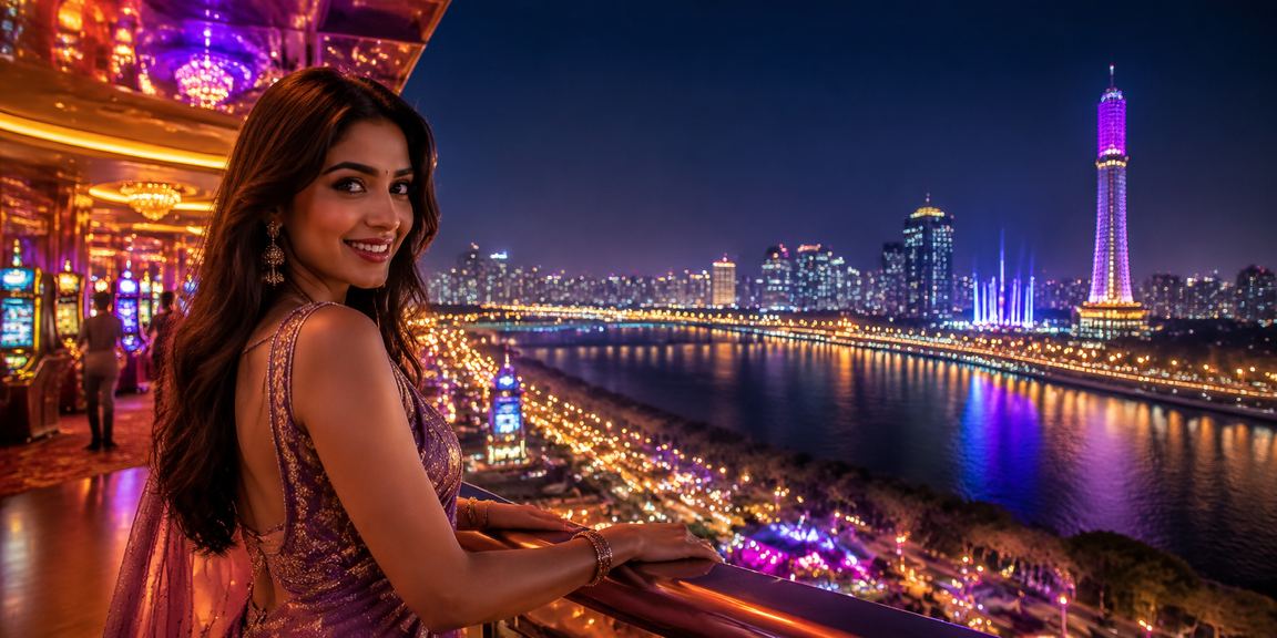 Mobile payment and Aviator game interface in Ahmedabad evening
